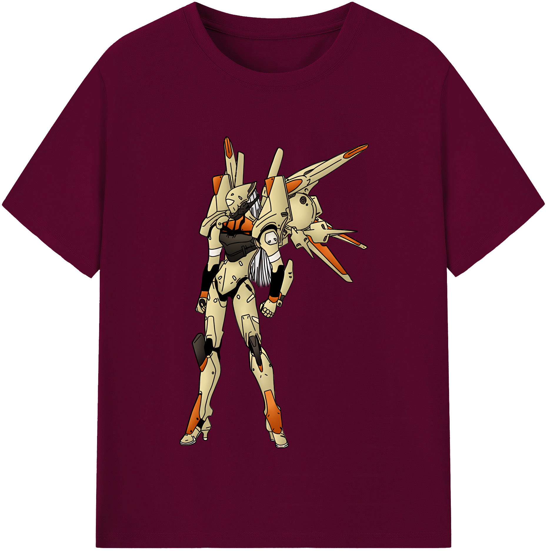（画像用） EVA 新世紀エヴァンゲリオン レディースカジュアルプリントTシャツ（綿100％）